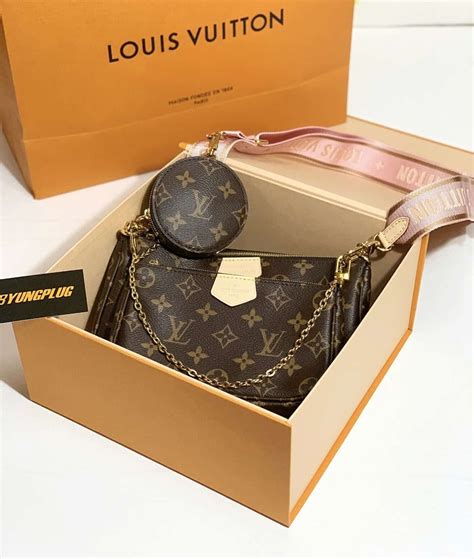 louis vuitton multi pochette strap colors|louis vuitton monogram strap.